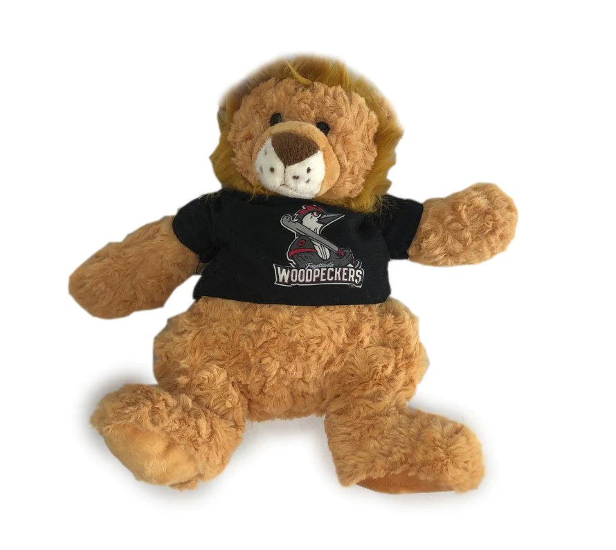 Fayetteville Woodpecker Mascot Factory Cuddle Buddy Lion Plush