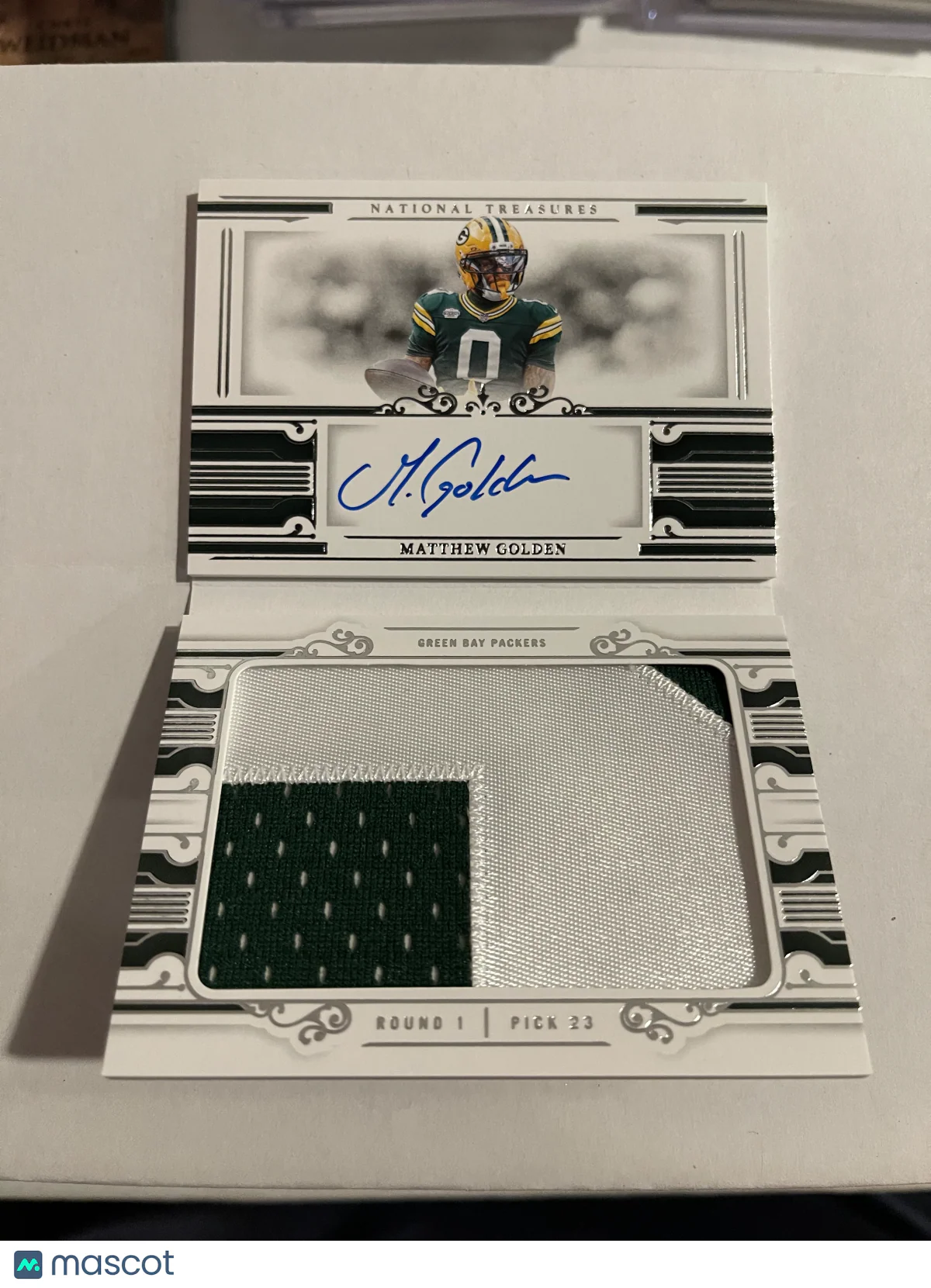Matthew Golden 2025 Panini National Treasures #RJ