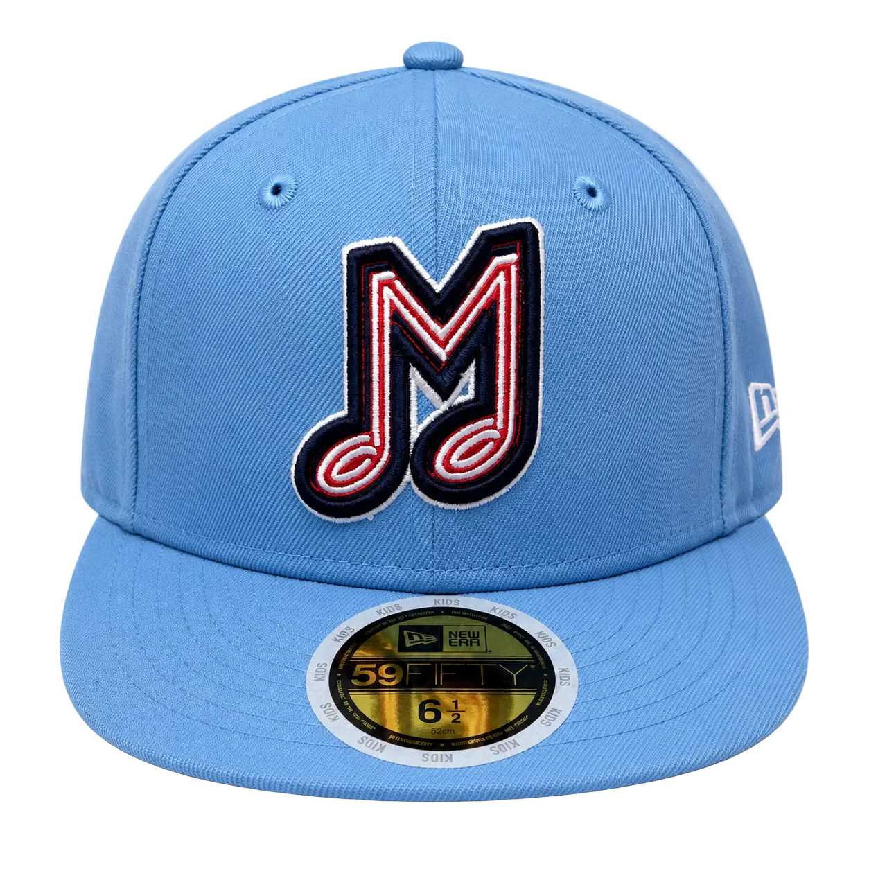 New Era 59Fifty Fitted Youth Powder Blue Cap