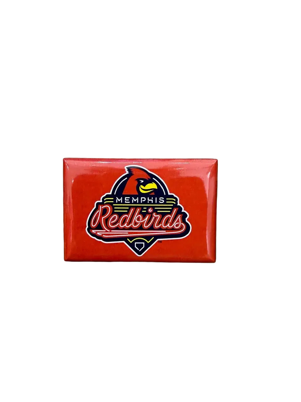 Memphis Redbirds Fridge Magnet