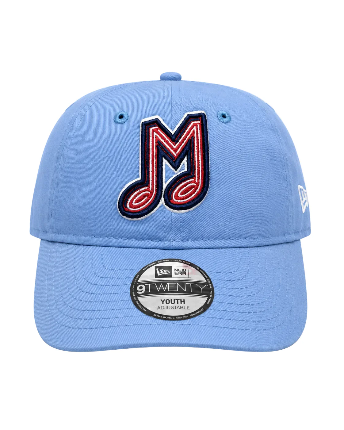 New Era 9Twenty Adjustable Powder Blue Youth Cap