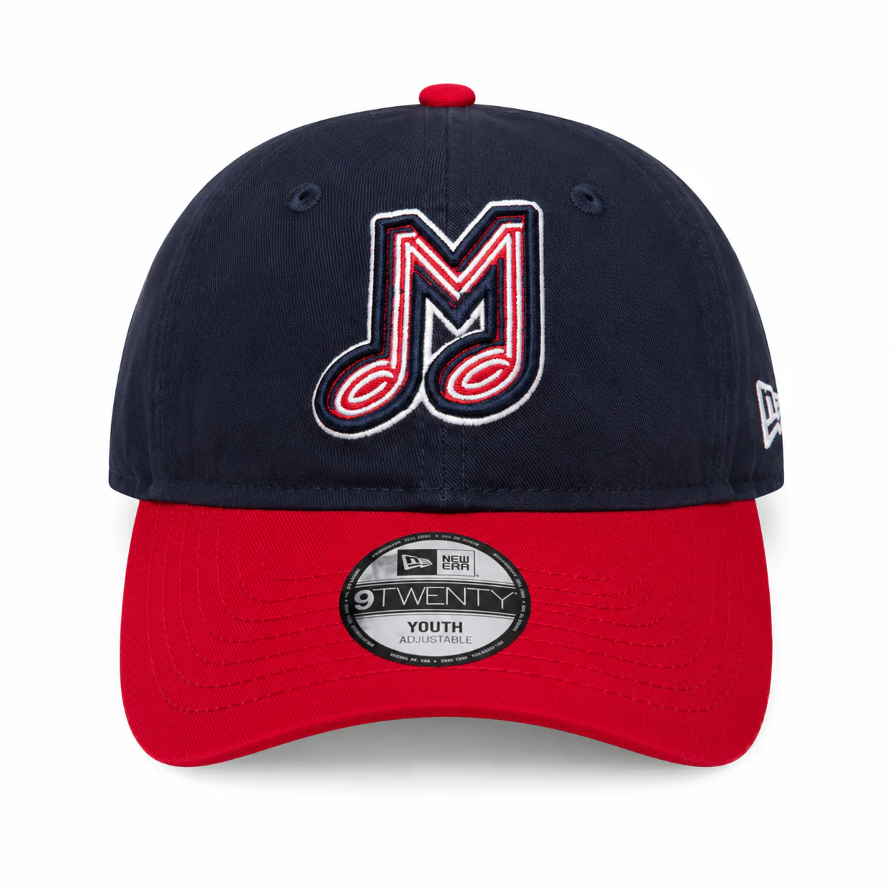 New Era 9Twenty Adjustable Navy/Red Youth Cap
