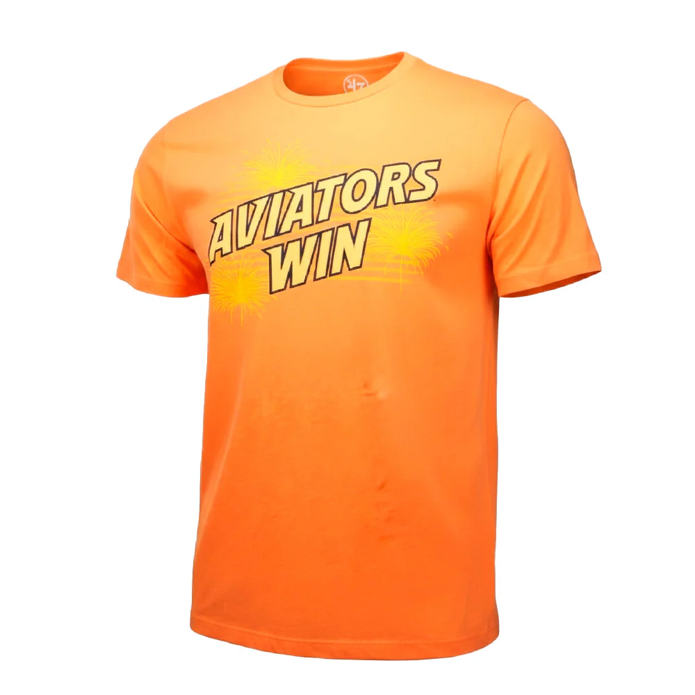 Men's Aviators Win Orange Short Sleeve '47 Franklin Tee