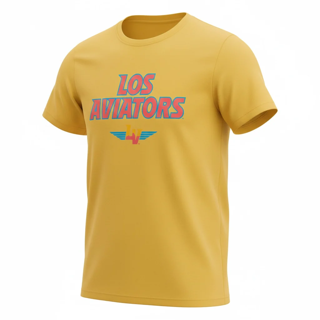 Men's Los Aviators Gold Short Sleeve '47 Franklin Tee