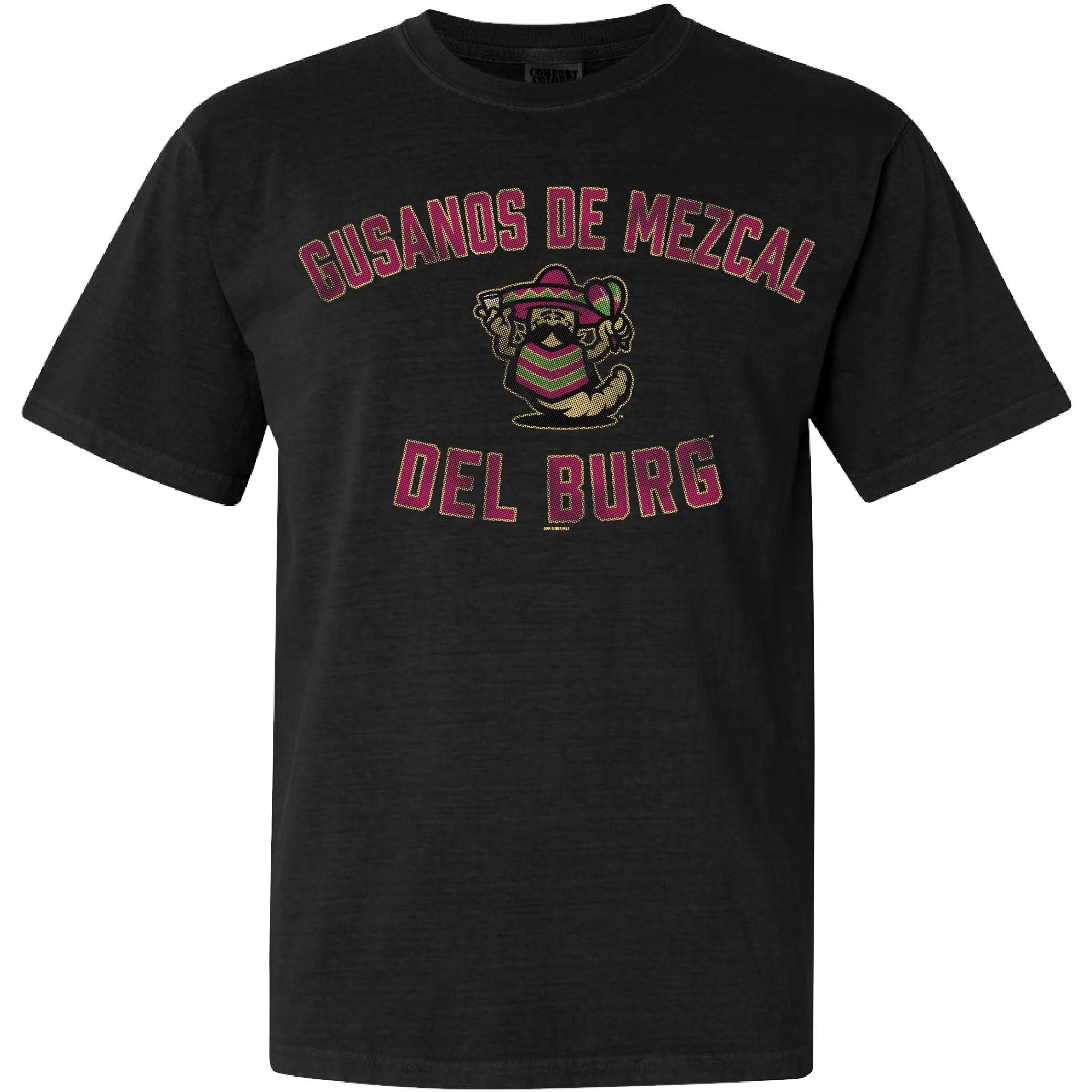 Men's Black Copa Gooseneck Short Sleeve Tee