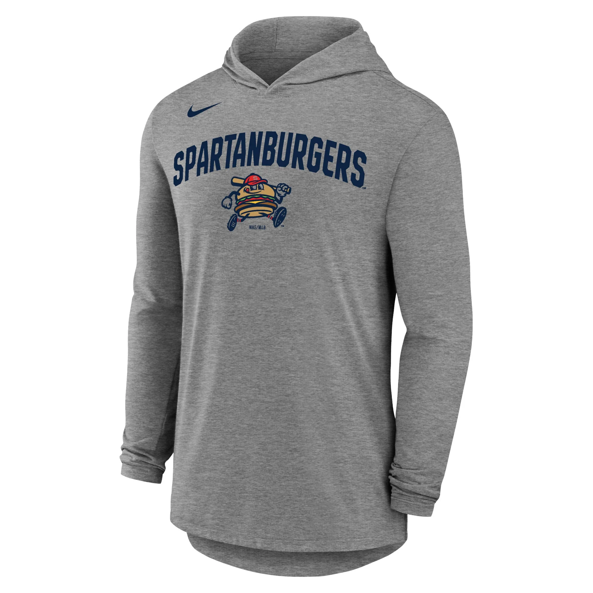 Men's Nike Dri-Fit Cotton Long Sleeve Hoodie Tee