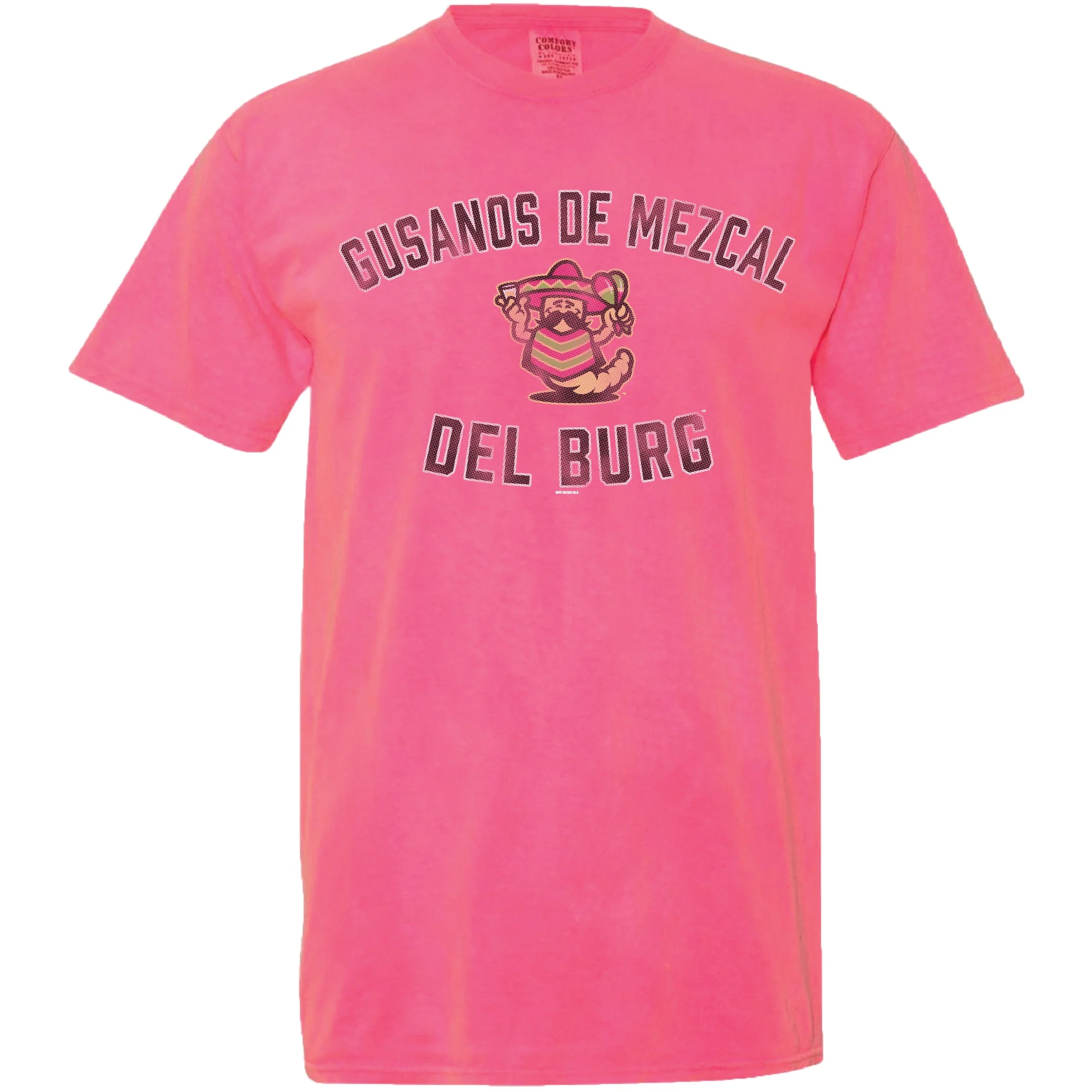 Men's Pink Copa Gooseneck Short Sleeve Tee