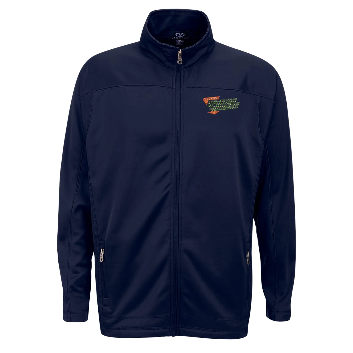Men's Vantage Brushed Back Micro-Fleece Full-Zip Jacket