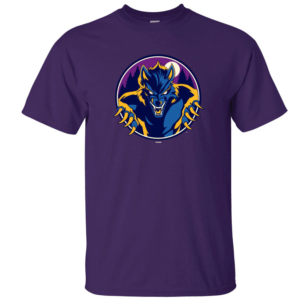 Michigan Dogmen Bimm Ridder Purple Wolf T-shirt