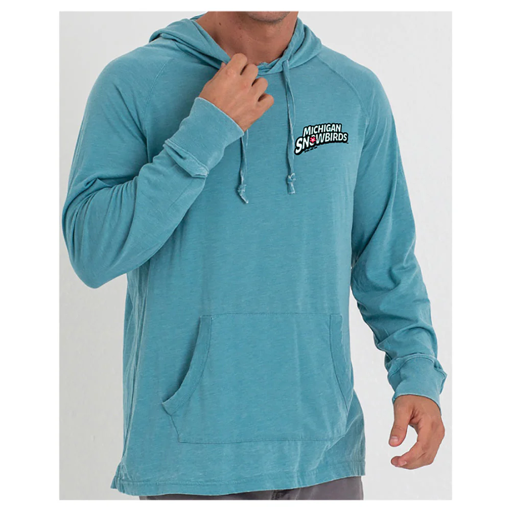 Michigan Snowbirds Long Sleeve Hooded Tee