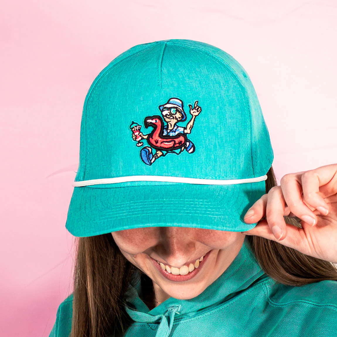 Michigan Snowbirds Teal Performance Cap