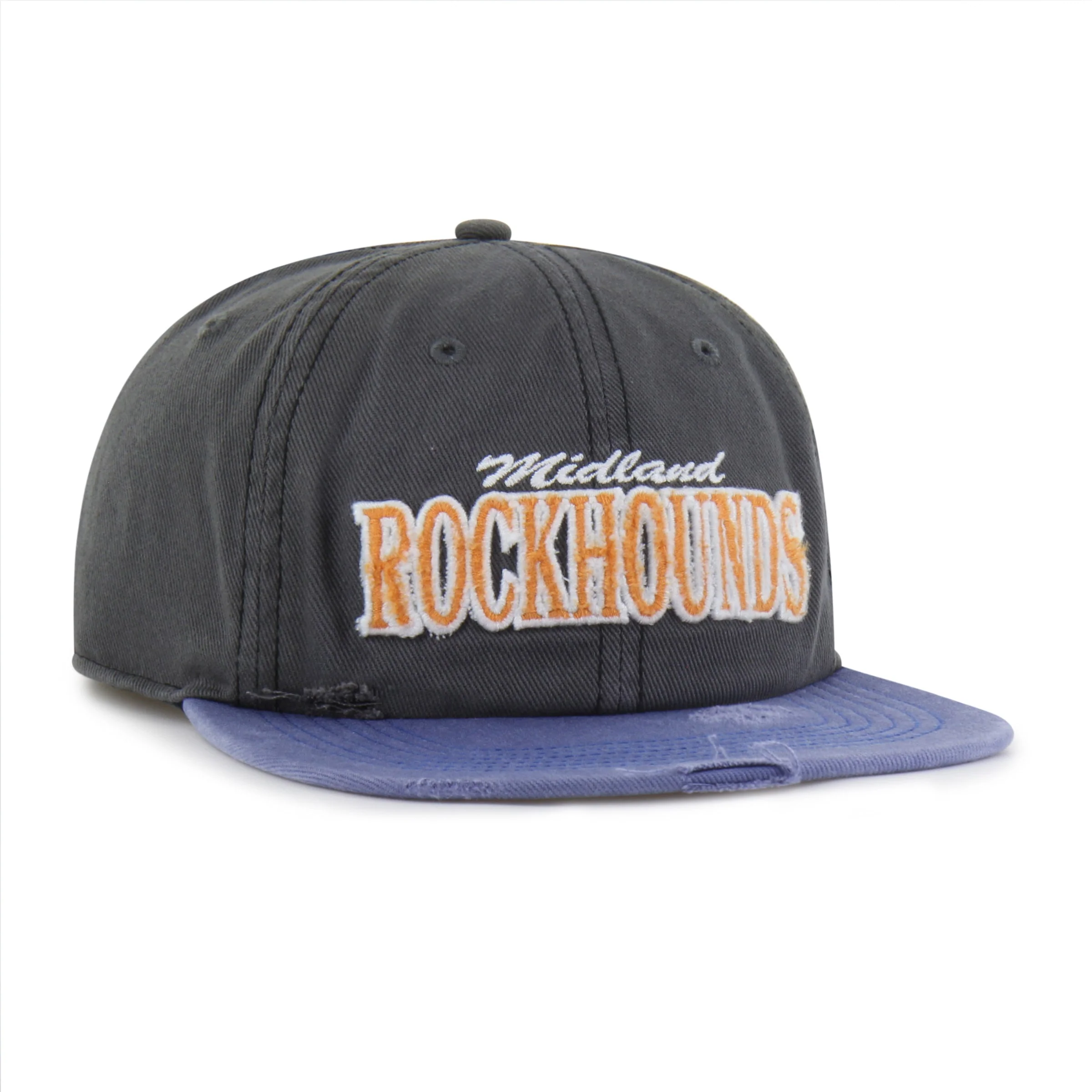 Midland RockHounds '47 Coal and Faded Navy Cragged Adjustable Captain - Image 2