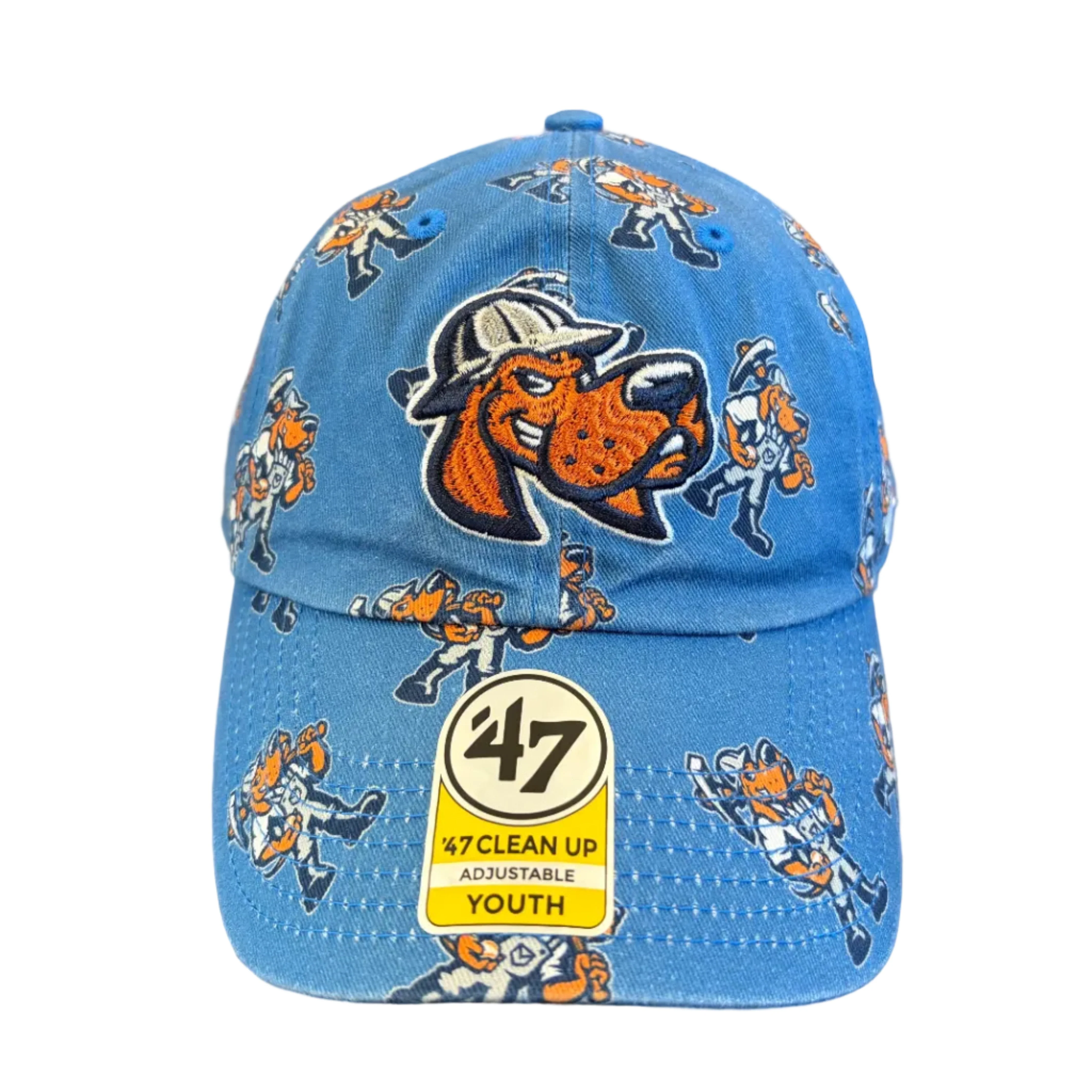 Midland RockHounds '47 Youth Printfetti Adjustable Clean Up
