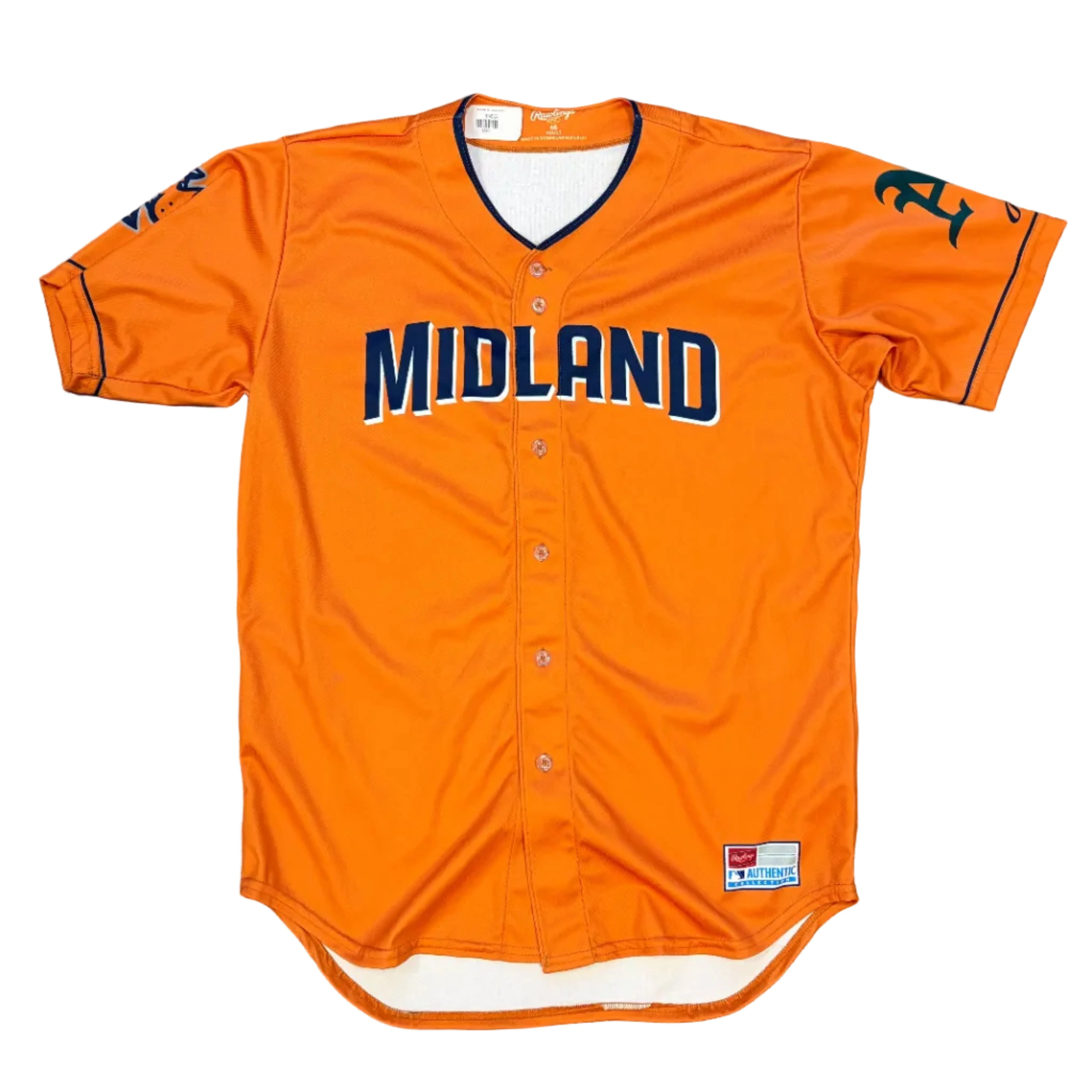 Midland RockHounds Rawlings Authentic Road Jersey