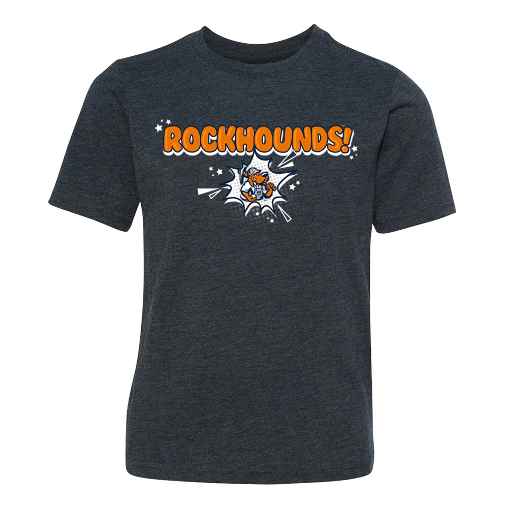 Midland RockHounds Youth Comic Burst Short Sleeve Tee