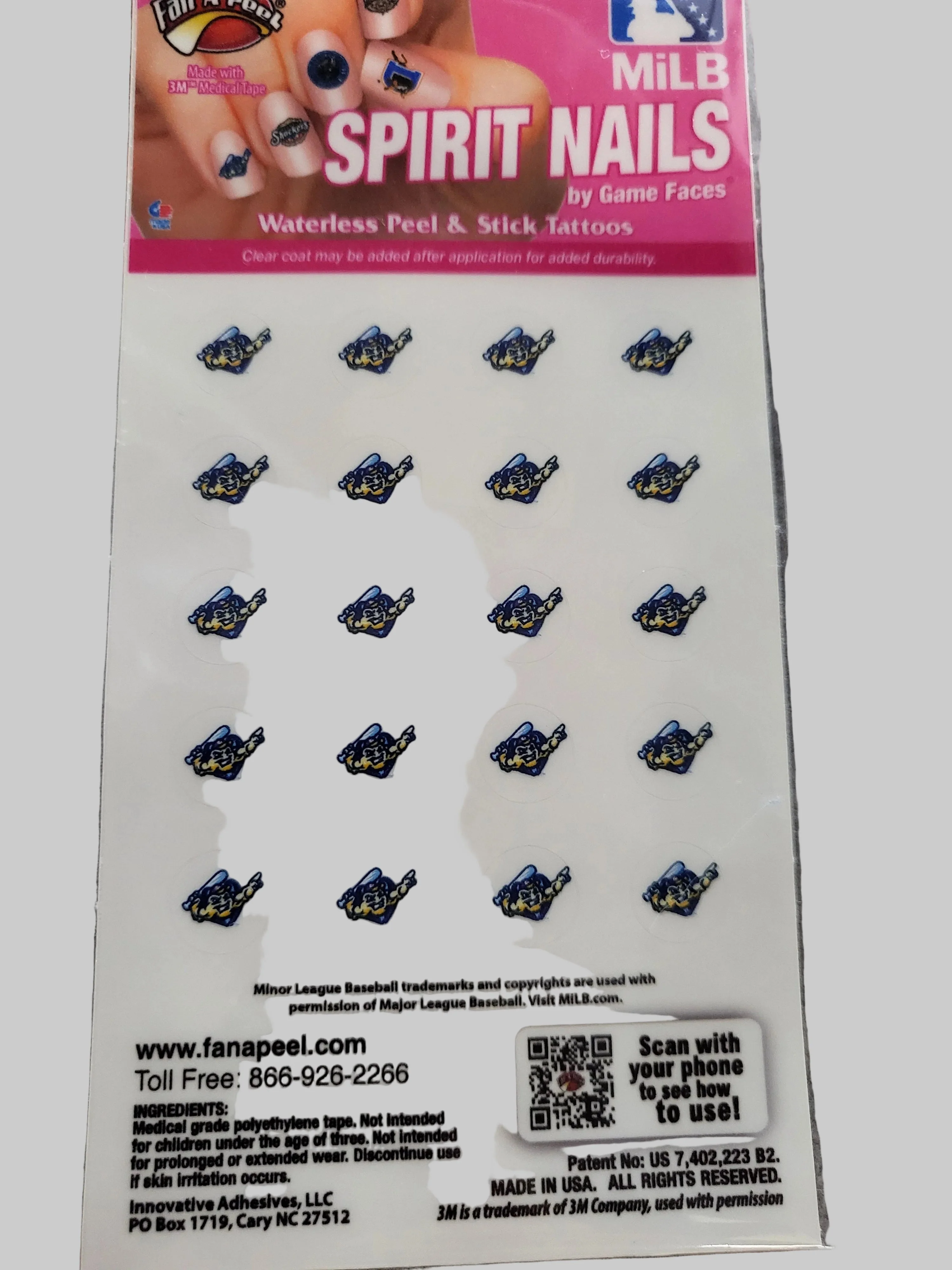 Mighty Mussels Nail Tattoos