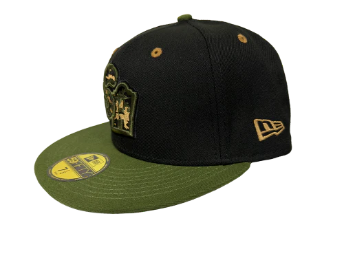 Missions Military Appreciation Black/Green 5950 Cap