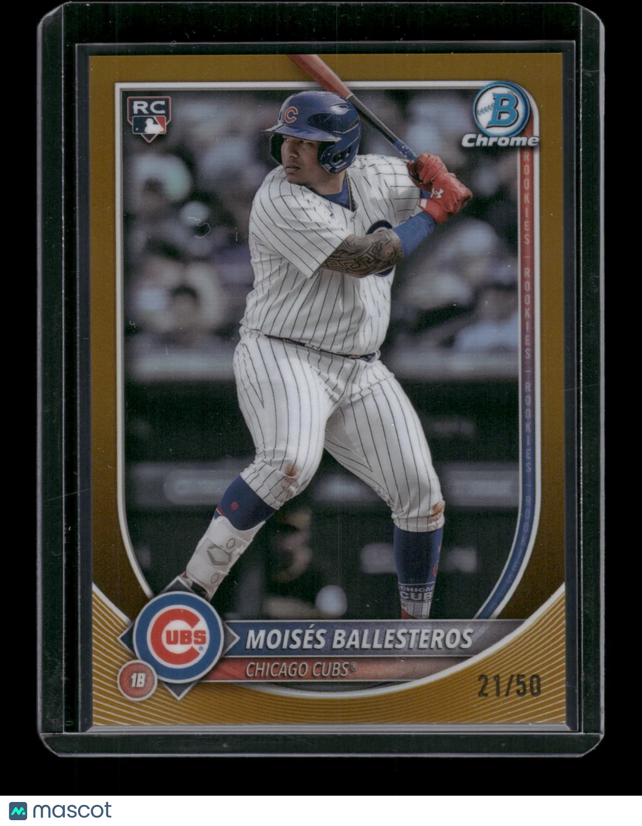 Moisés Ballesteros 2025 Bowman Chrome #42 Gold /50
