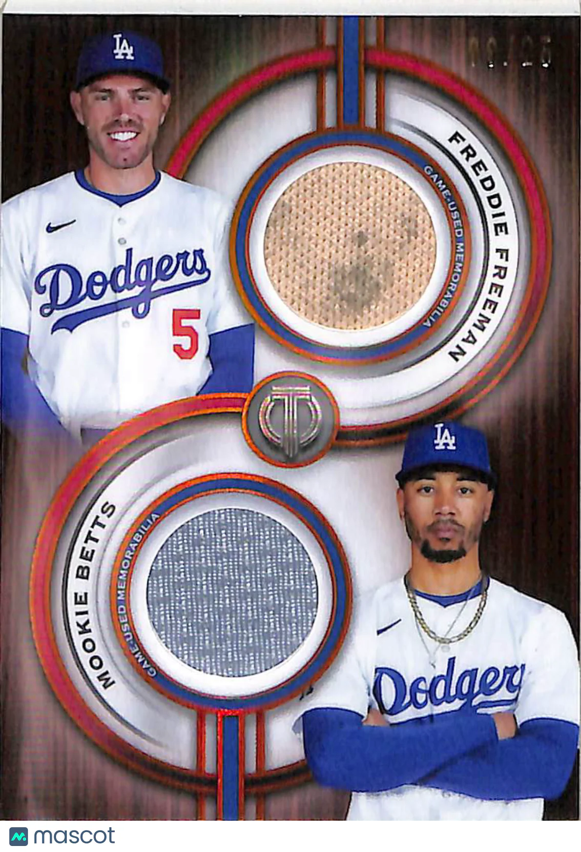 Mookie Betts Freddie Freeman 2025 Topps Tribute #