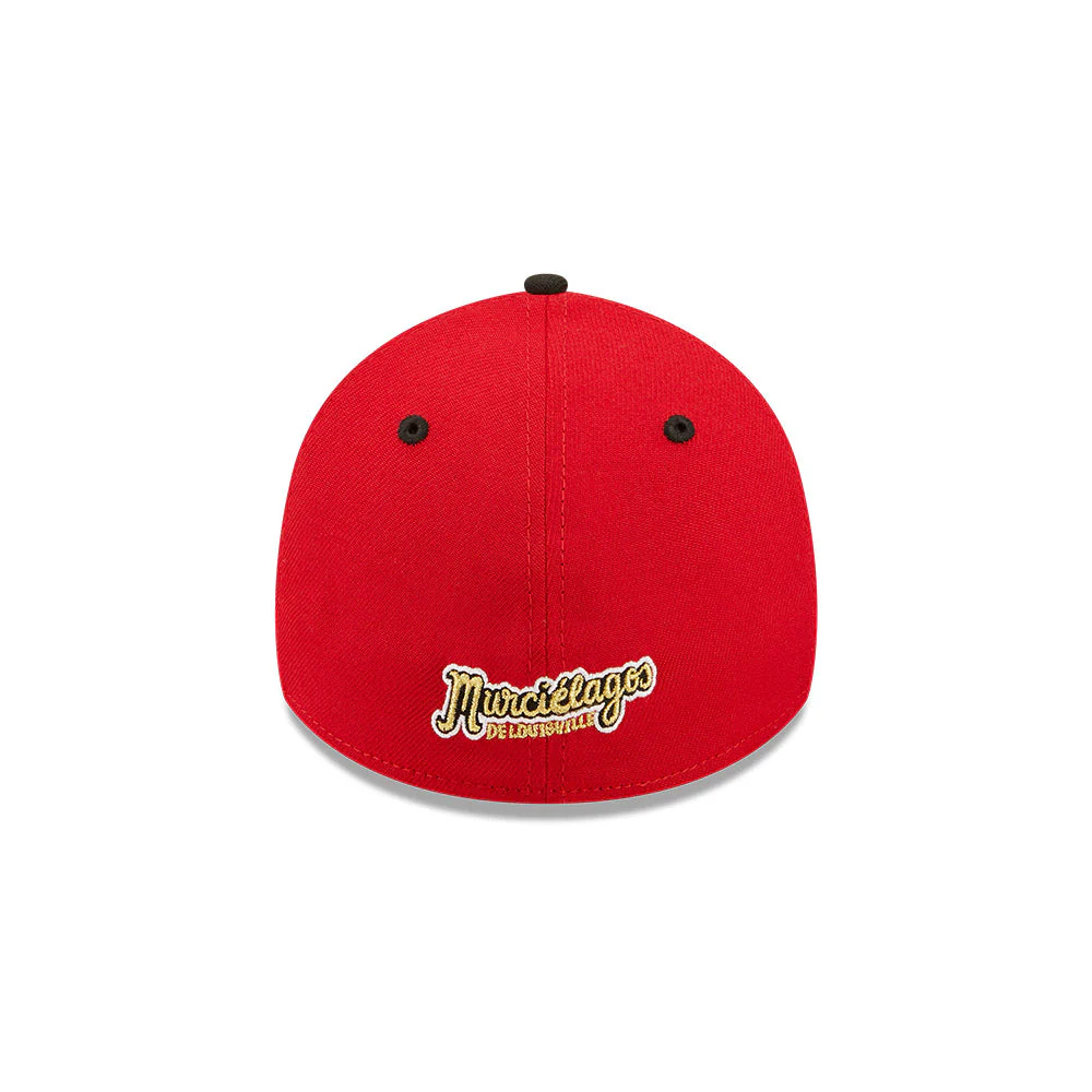 Louisville Bats Murcielagos Red Flex Fit Cap - Image 5