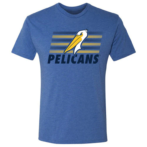 Myrtle Beach Pelicans 108 Stitches Royal Alt Block Tee