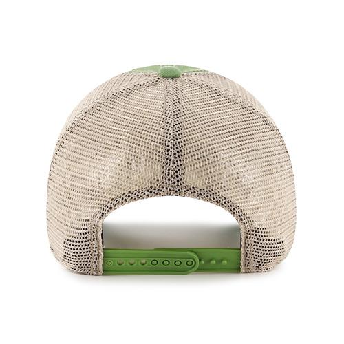 Myrtle Beach Pelicans 47 Brand Green and Khaki Alternate Adjustable Trawler Cap - Image 2