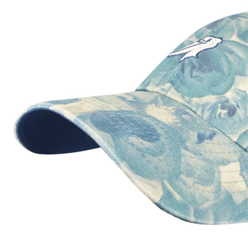 Myrtle Beach Pelicans 47 Brand Ladies Timber Blue Alternate Gardenia Clean Up Adjustable Cap - Image 2