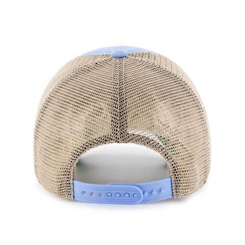 Myrtle Beach Pelicans 47 Brand Periwinkle Blue and Khaki Alternate Adjustable Trawler Cap - Image 2