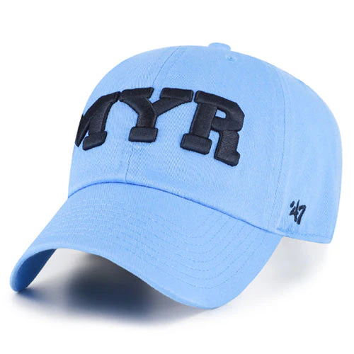 Myrtle Beach Pelicans 47 Brand Periwinkle Blue Alternate Sure Shot Clean Up Adjustable Cap