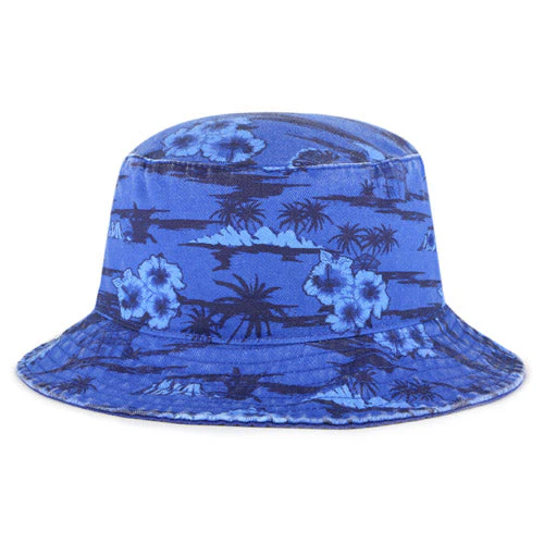 Myrtle Beach Pelicans 47 Brand Royal Fiji Alternate Bucket Hat - Image 3