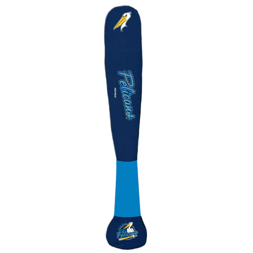 Myrtle Beach Pelicans All Star Dogs Navy Baseball Bat Plush Toy