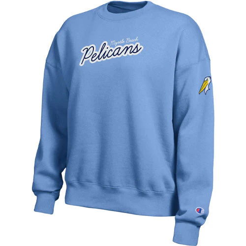 Myrtle Beach Pelicans Champion Ladies Carolina Blue All Star Crew