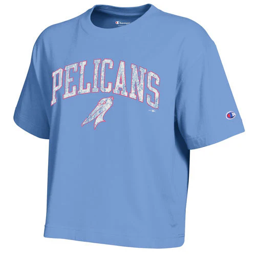 Myrtle Beach Pelicans Champion Ladies Light Blue All Star Short Sleeve Tee