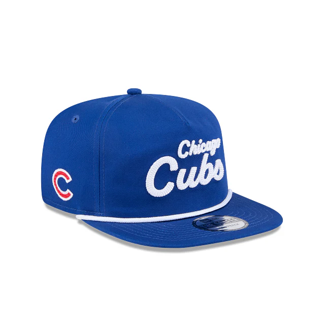 Myrtle Beach Pelicans Chicago Cubs New Era Golfer Team Text Adjustable Cap - Image 2