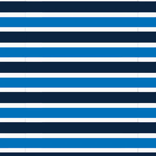 Myrtle Beach Pelicans League Navy/Light Blue Alternate Striped Saturdays Polo - Image 2
