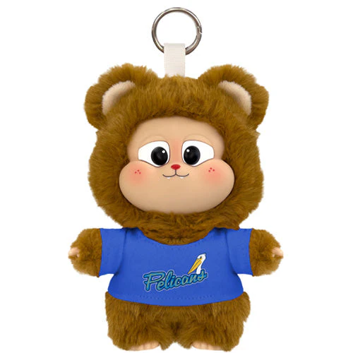 Myrtle Beach Pelicans Mascot Factory Mischief Vinyl Plush Bear