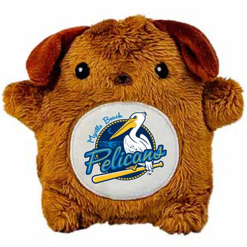 Myrtle Beach Pelicans Mascot Factory Primary Logo Dog Fancake Doll