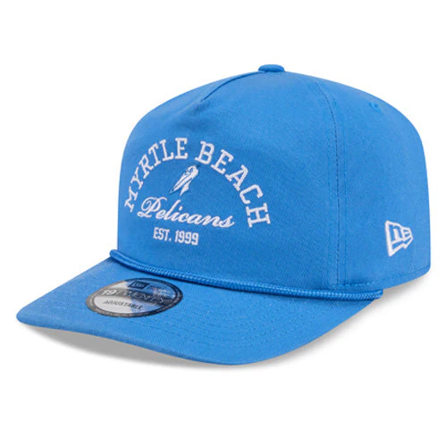 Myrtle Beach Pelicans New Era Air Force Blue 19Twenty Stacked Alternate Snapback Cap