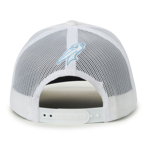 Myrtle Beach Pelicans Outdoor Cap White Eephus Snapback Cap - Image 3