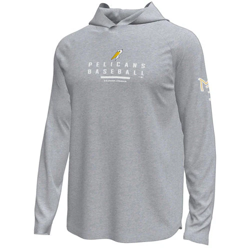 Myrtle Beach Pelicans Under Armour Mod Grey Alternate Tech Hood