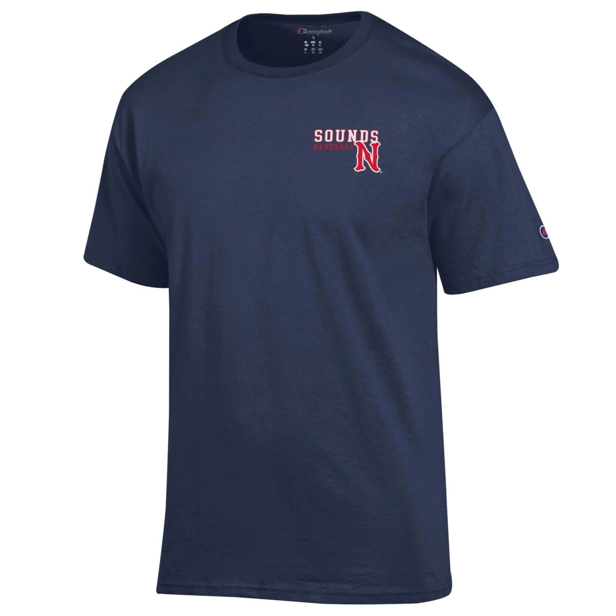 Nashville Sounds Champion Navy Jersey Short Sleeve Tee