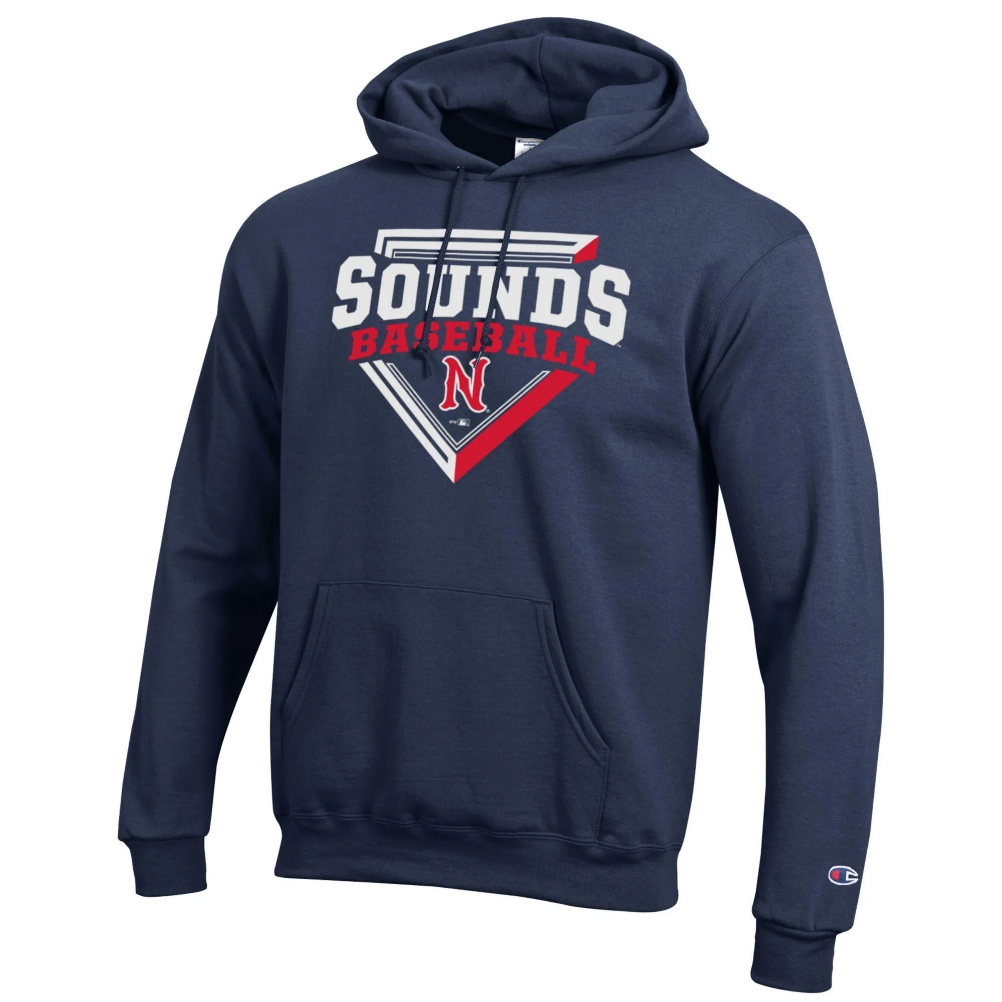 Nashville Sounds Champion Navy Powerblend Fleece Hoodie