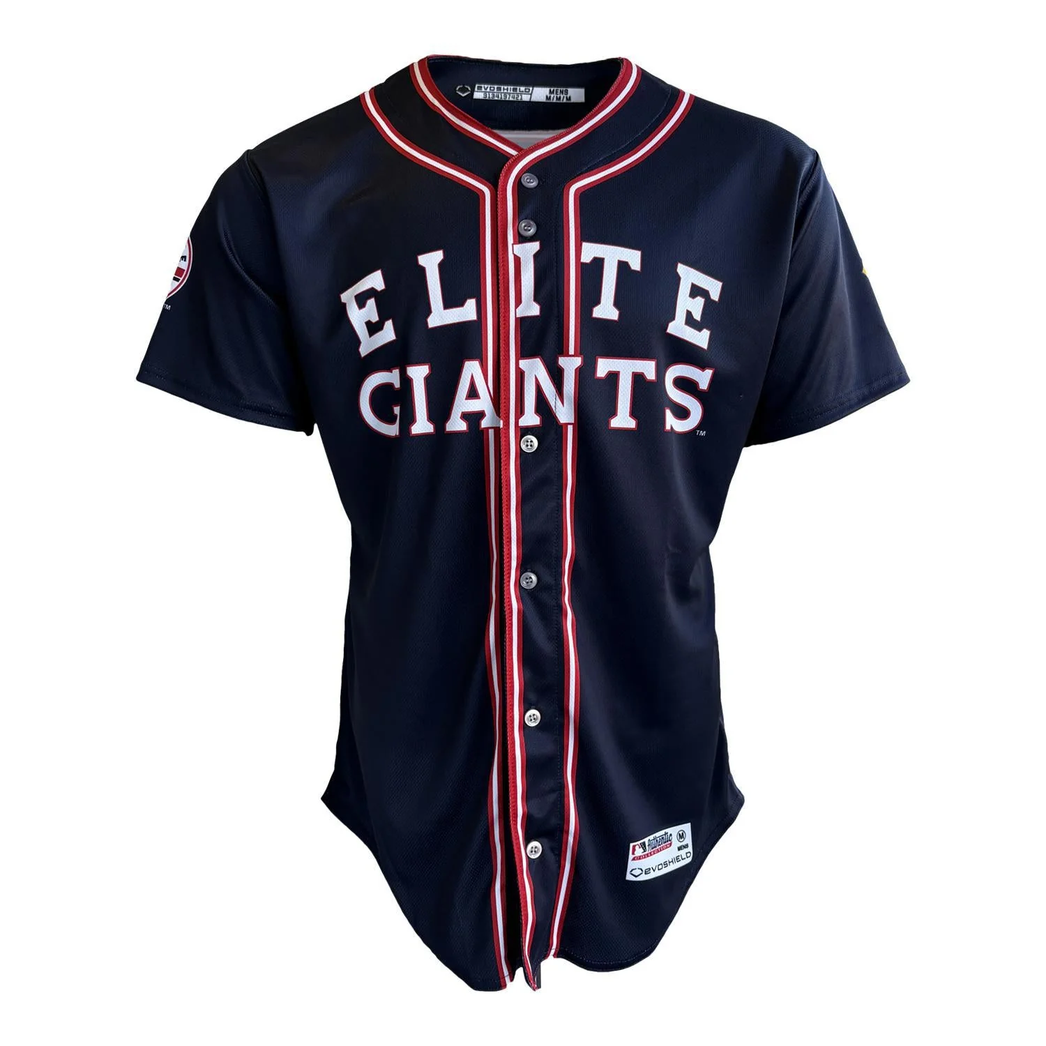 Nashville Sounds EvoShield Adult Navy Elite Giants Authentic Jersey