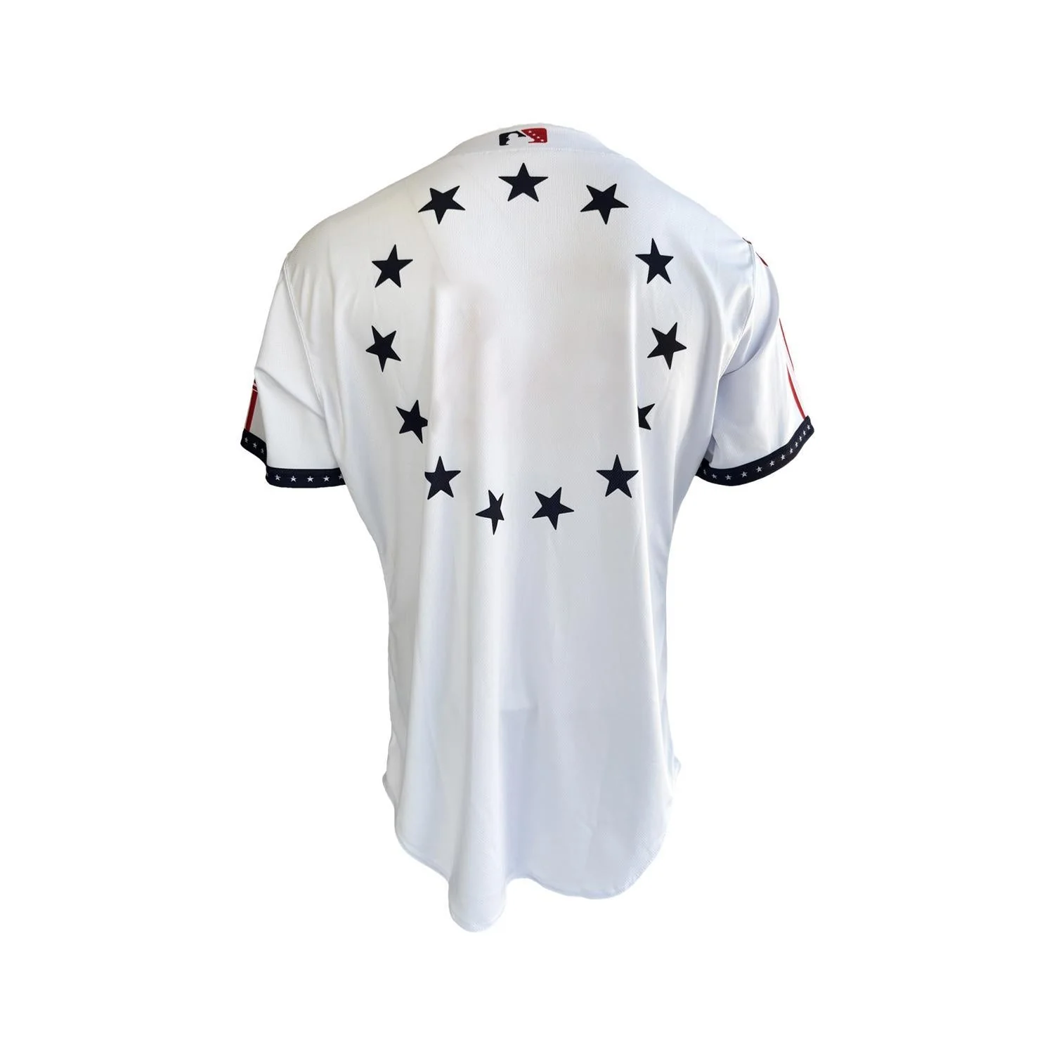 Nashville Sounds EvoShield Youth 2026 July 4th White Authentic Jersey - Image 3