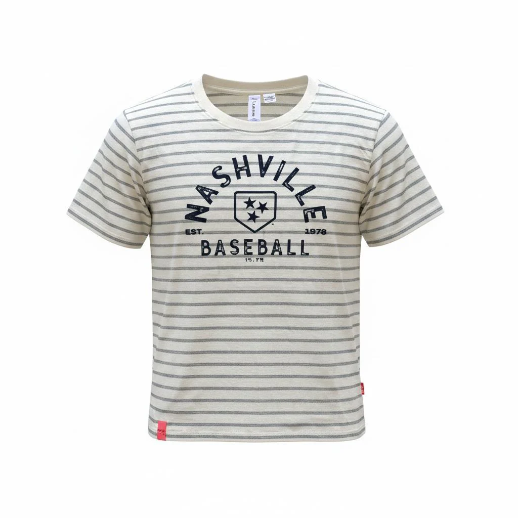Nashville Sounds Lusso Women's Natalia Cloud Fog Tee