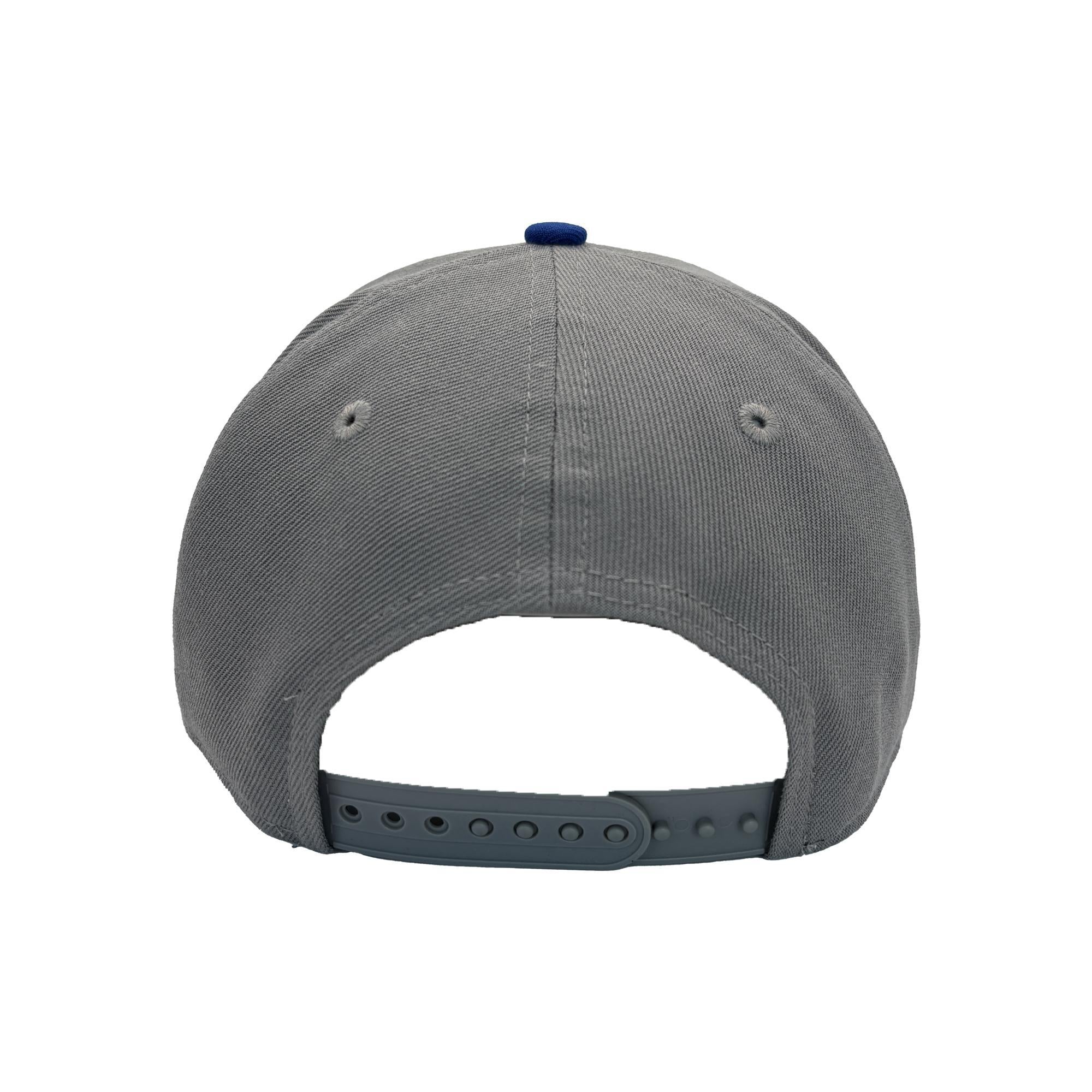 Nashville Sounds New Era 9FORTY A-Frame Royal Storm Grey Throwback Hat - Image 2