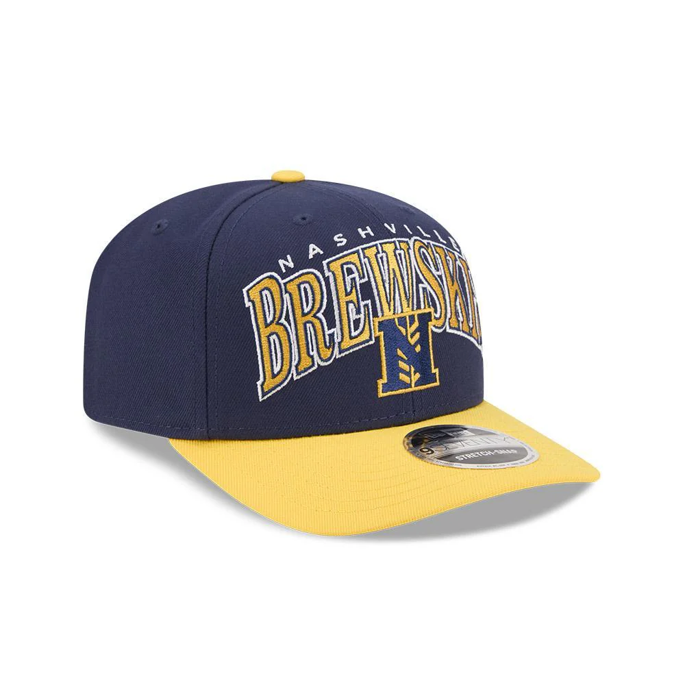 Nashville Sounds New Era 9SEVENTY Brewskis Wordmark Hat - Image 3