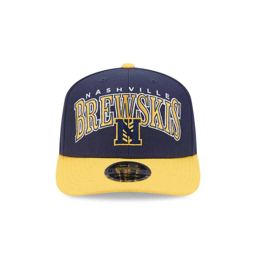 Nashville Sounds New Era 9SEVENTY Brewskis Wordmark Hat - Image 4