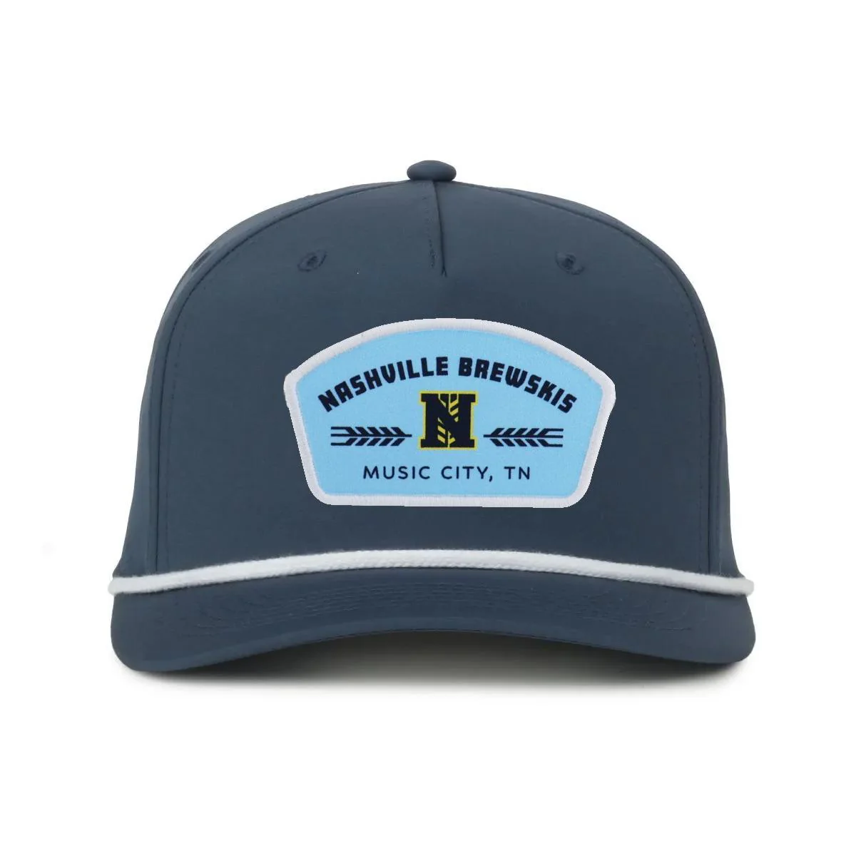 Nashville Sounds OC Brewskis Slate White Cord Hat