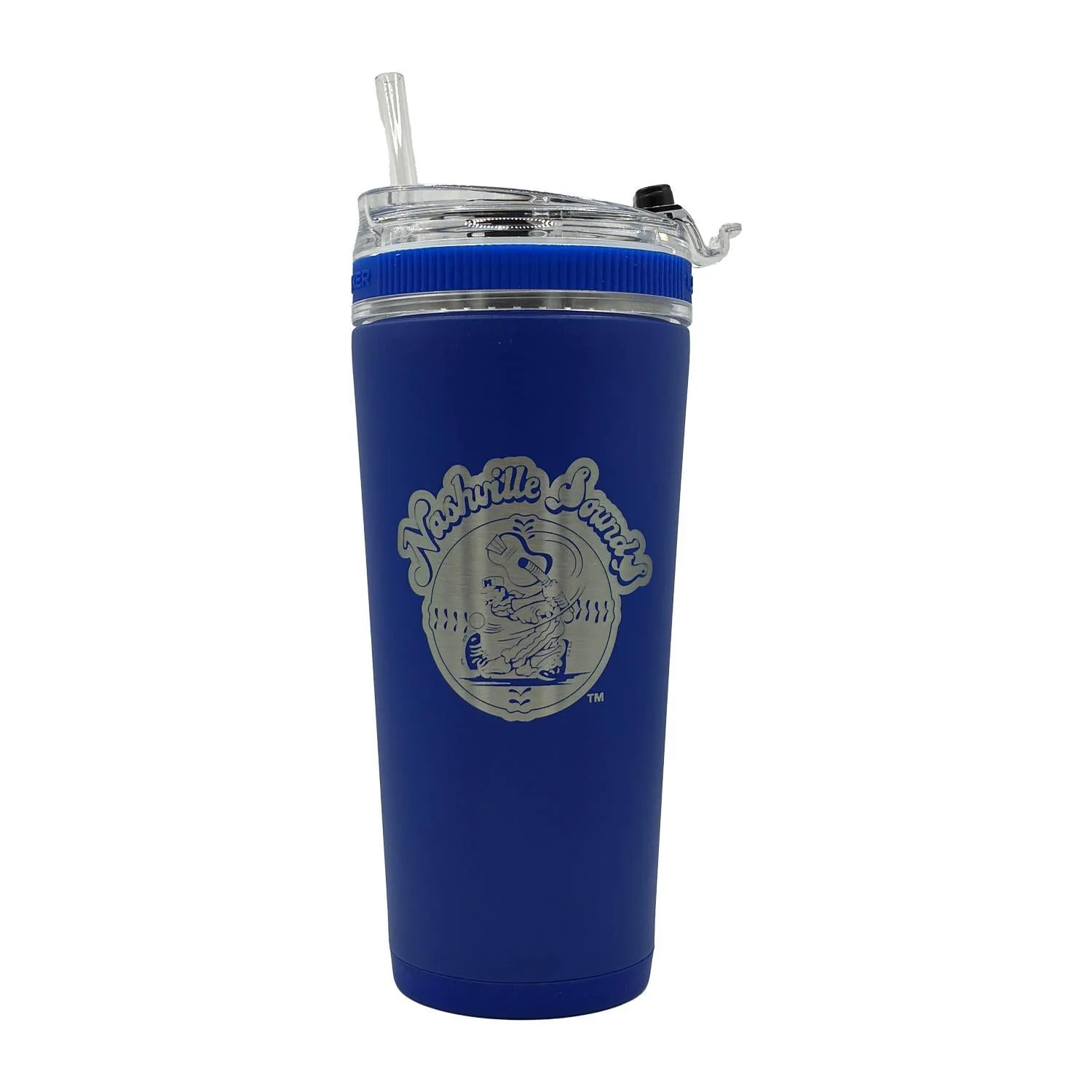Nashville Sounds Wincraft 26oz Royal Throwback Flex Shaker